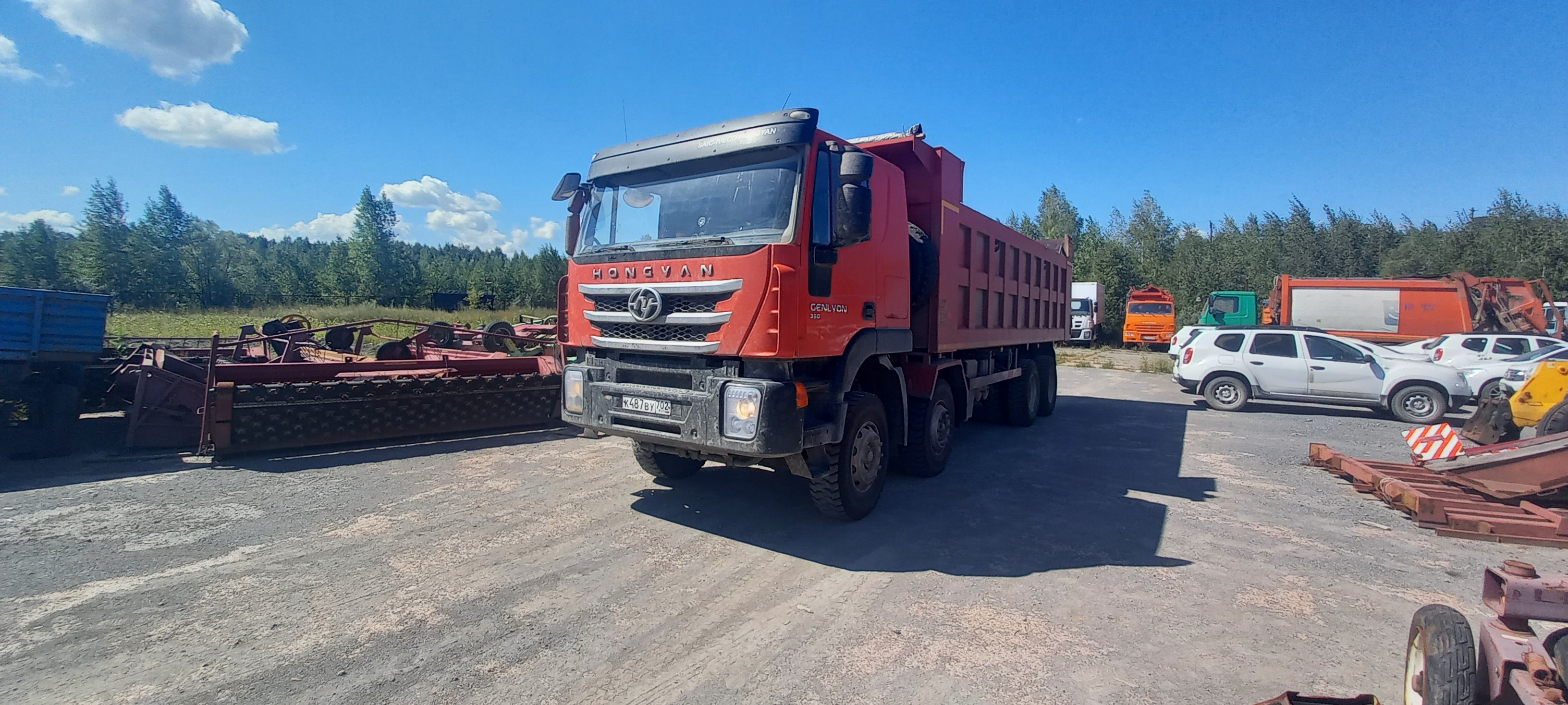 HONGYAN 908 8x4 Самосвал 2022 г. - фото 16