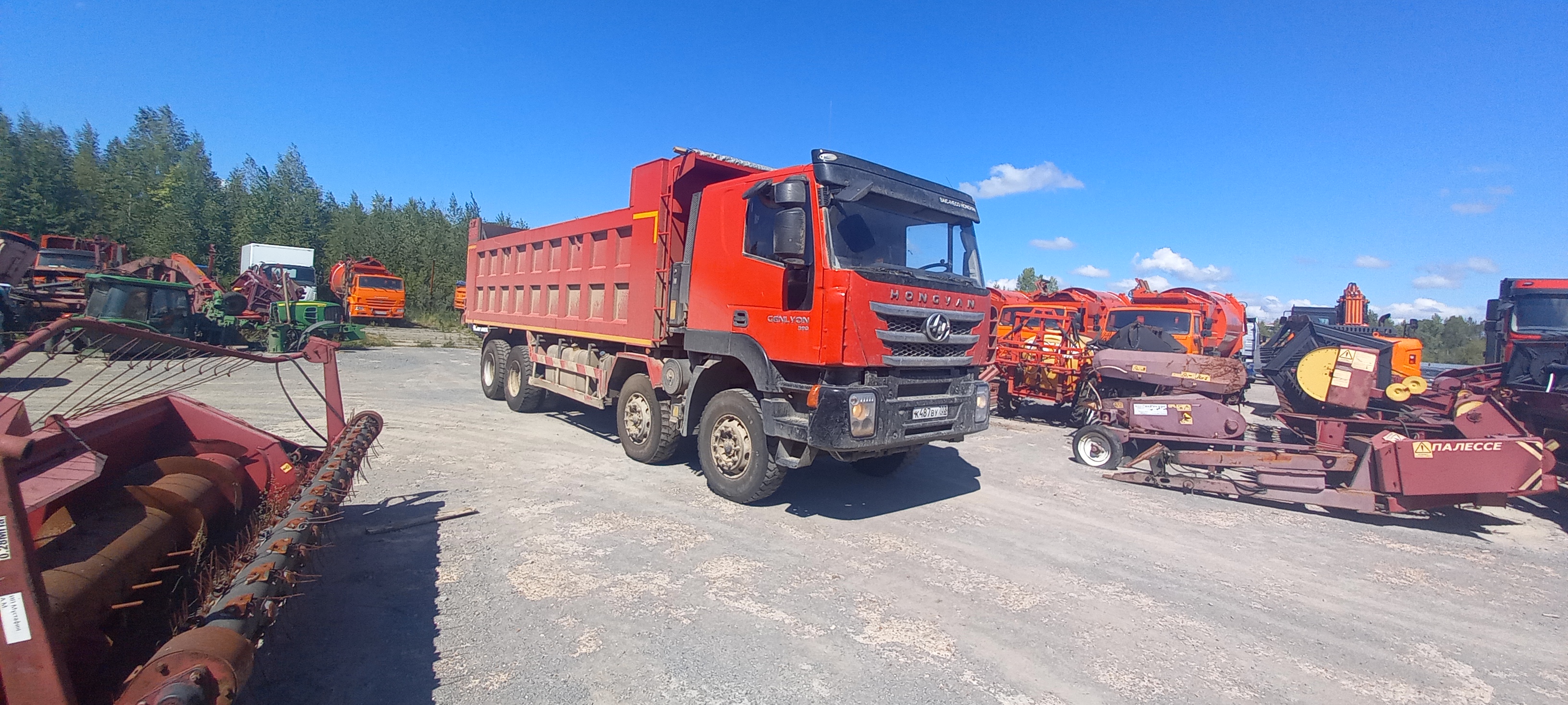 HONGYAN 908 8x4 Самосвал 2022 г. - фото 18