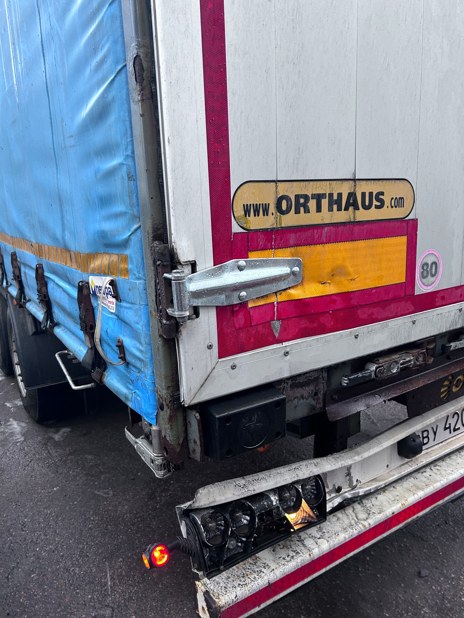 Полуприцеп ORTHAUS VNS060 (шторно-бортовой) 2018 г. - фото 14