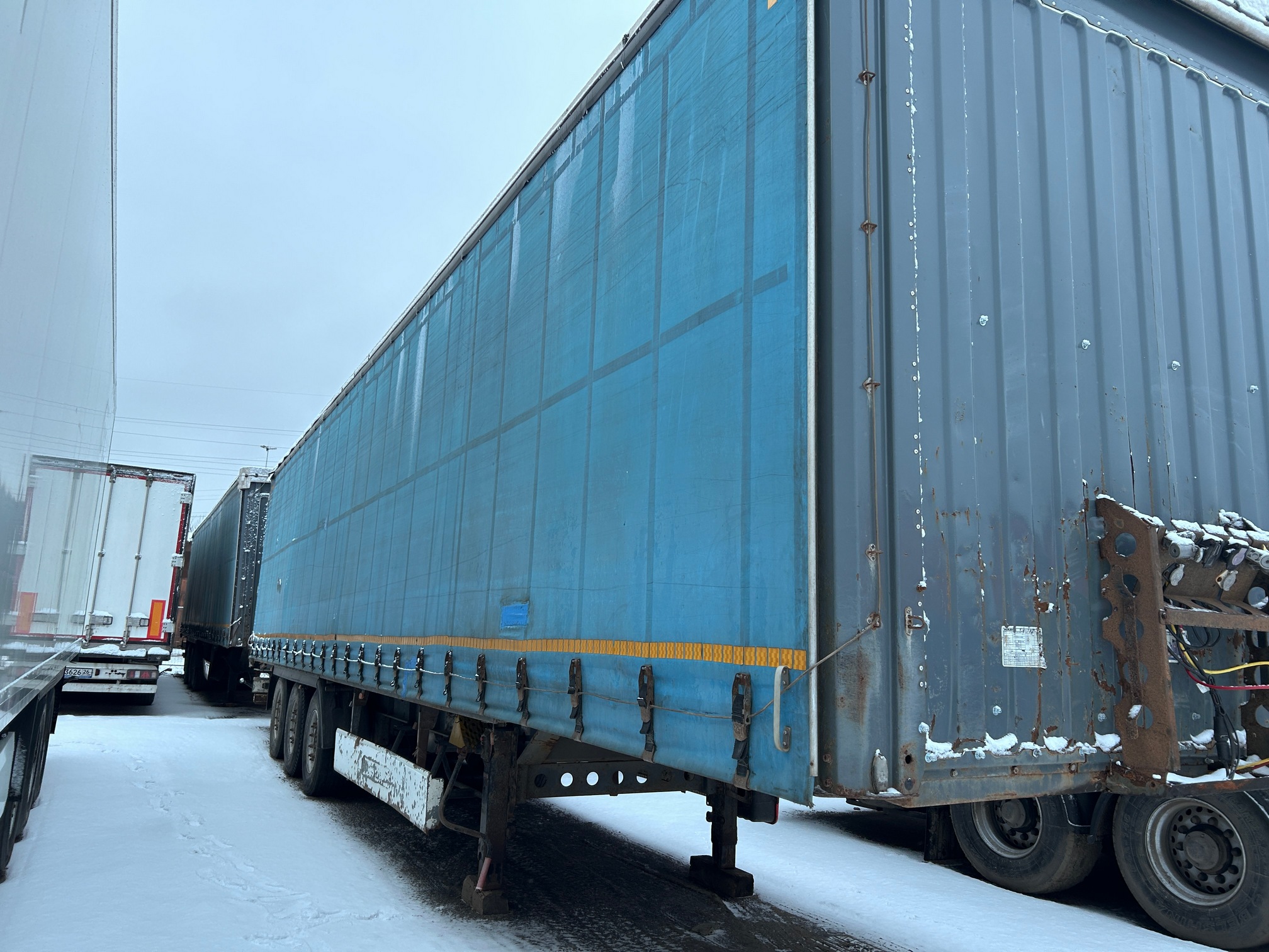 Полуприцеп ORTHAUS VNS060 (шторно-бортовой) 2018 г. - фото 8