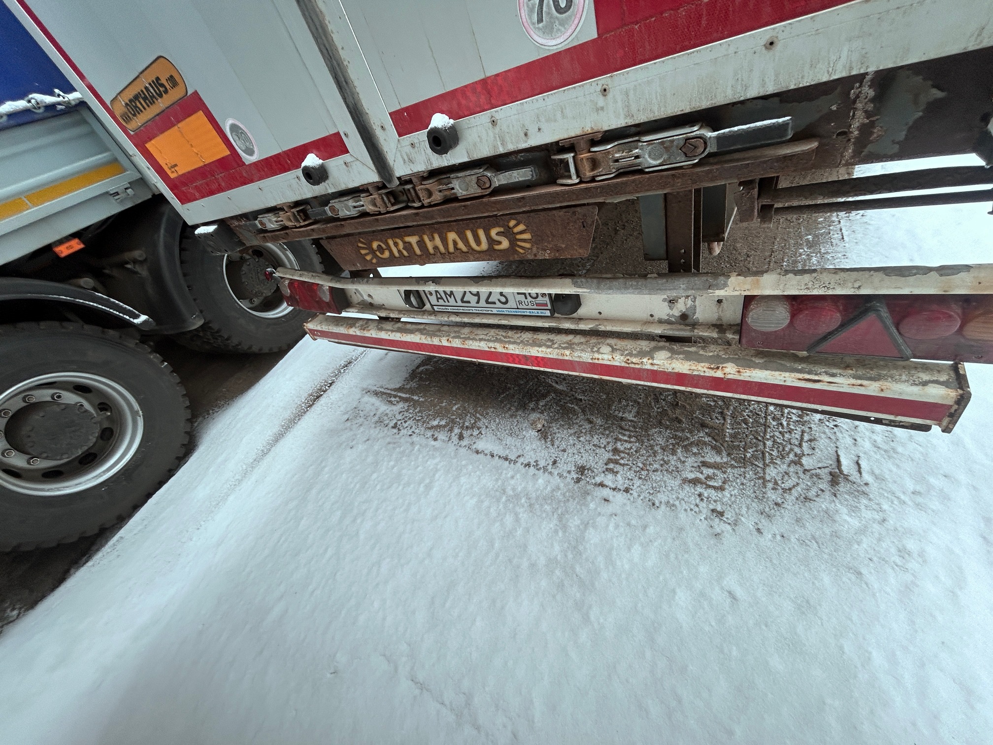 Полуприцеп ORTHAUS VNS060 (шторно-бортовой) 2018 г. - фото 19