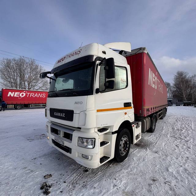 Седельный тягач КАМАЗ 5490-801-DC (газодизель) 2021 г. - фото 8