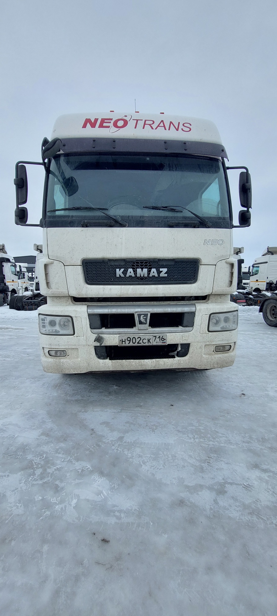Седельный тягач КАМАЗ 5490-801-DC (газодизель) 2021 г.