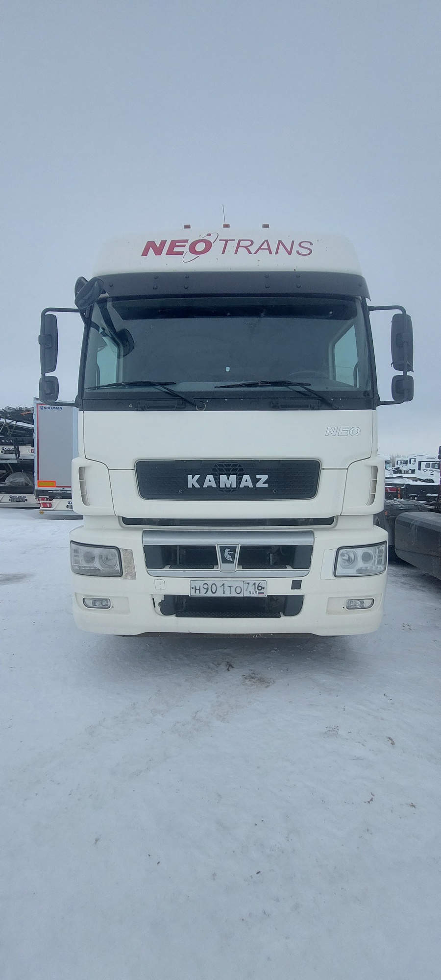 Седельный тягач КАМАЗ 5490-801-DC (газодизель) 2021 г.