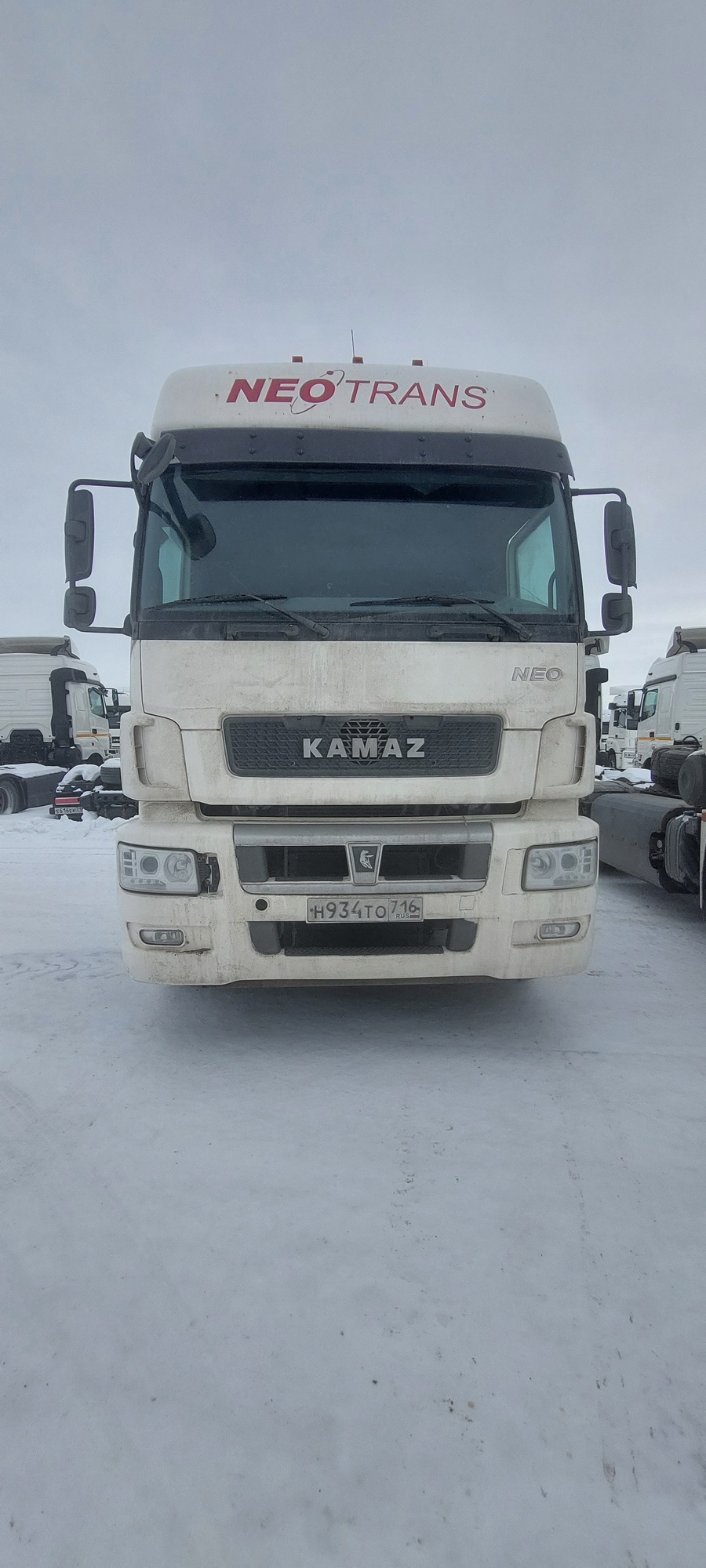 Седельный тягач КАМАЗ 5490-801-DC (газодизель) 2021 г.