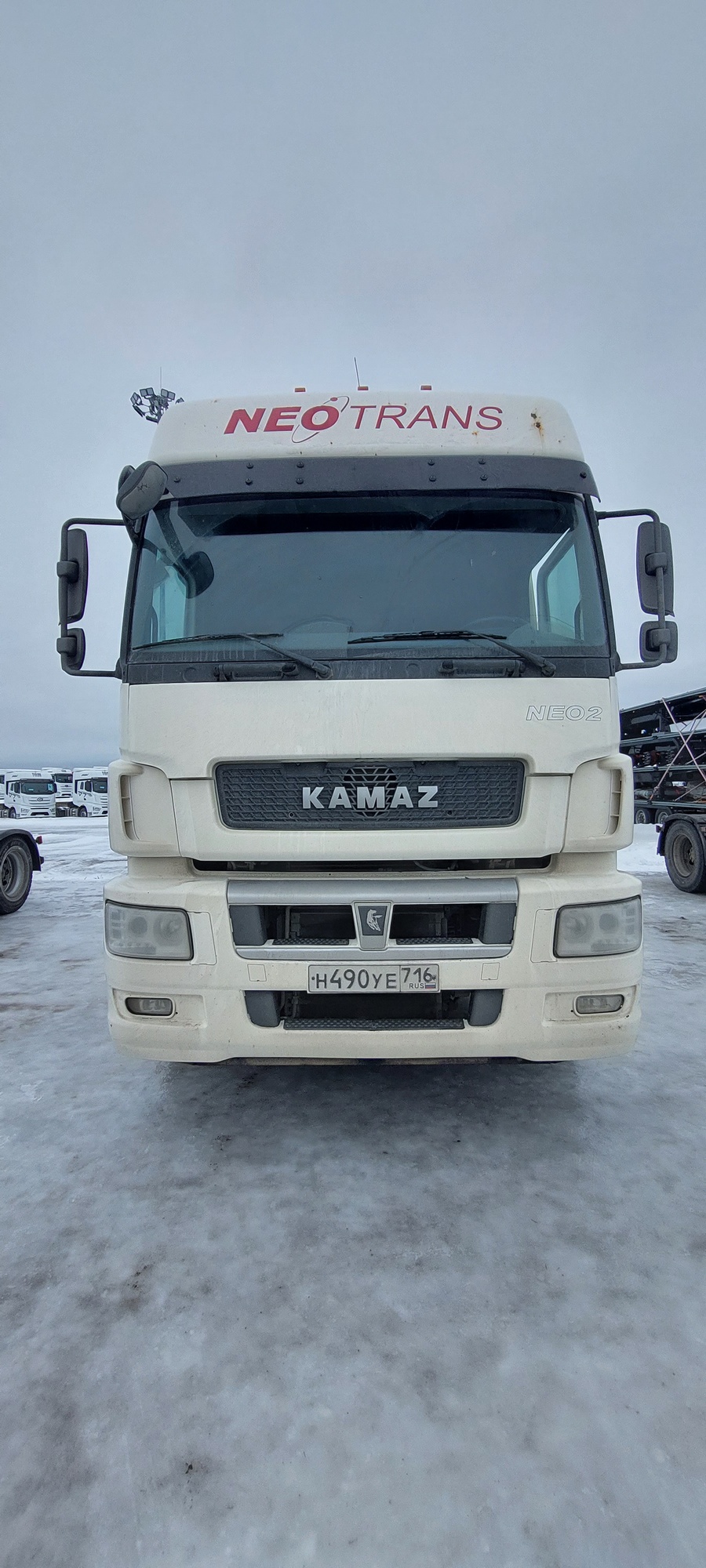 Седельный тягач КАМАЗ 5490-801-DC (газодизель) 2021 г.
