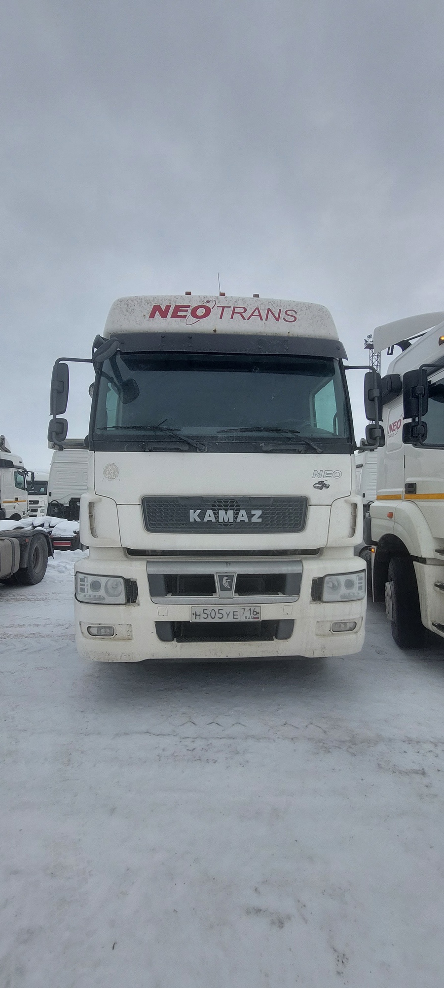 Седельный тягач КАМАЗ 5490-801-DC (газодизель) 2021 г.