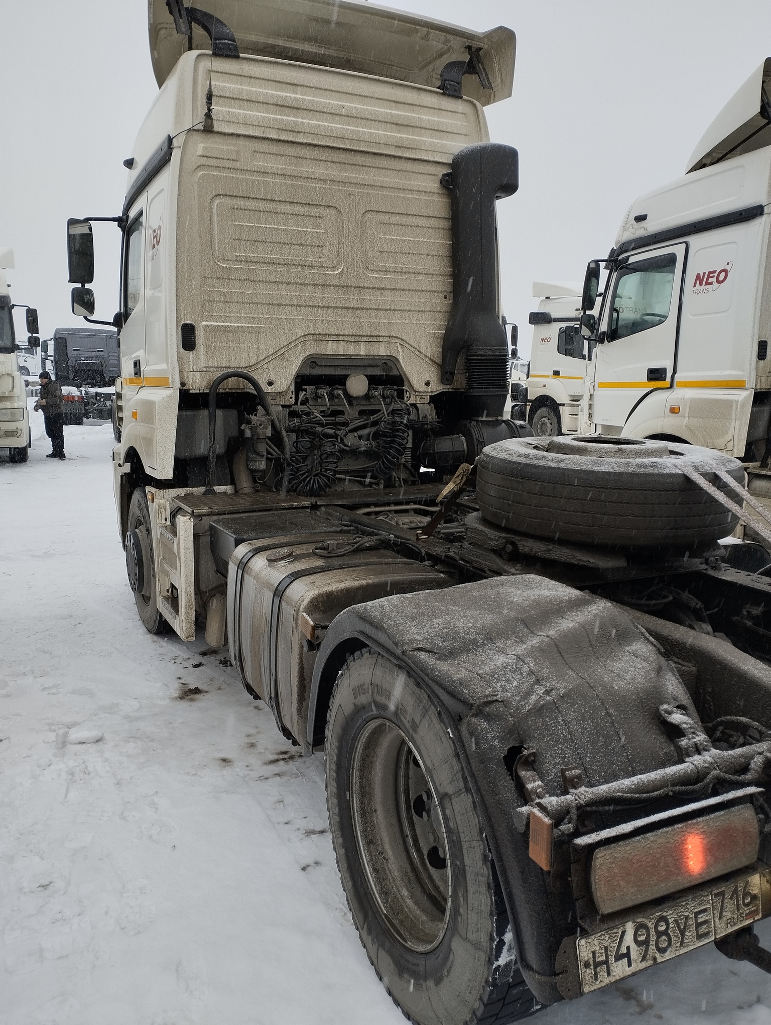 Седельный тягач КАМАЗ 5490-801-DC (газодизель) 2021 г. - фото 29