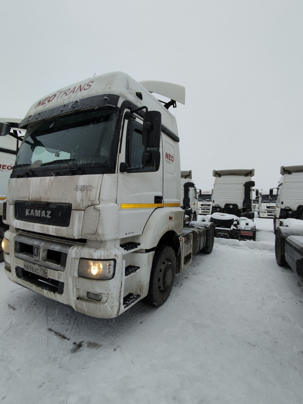 Седельный тягач КАМАЗ 5490-801-DC (газодизель) 2021 г. - фото 38