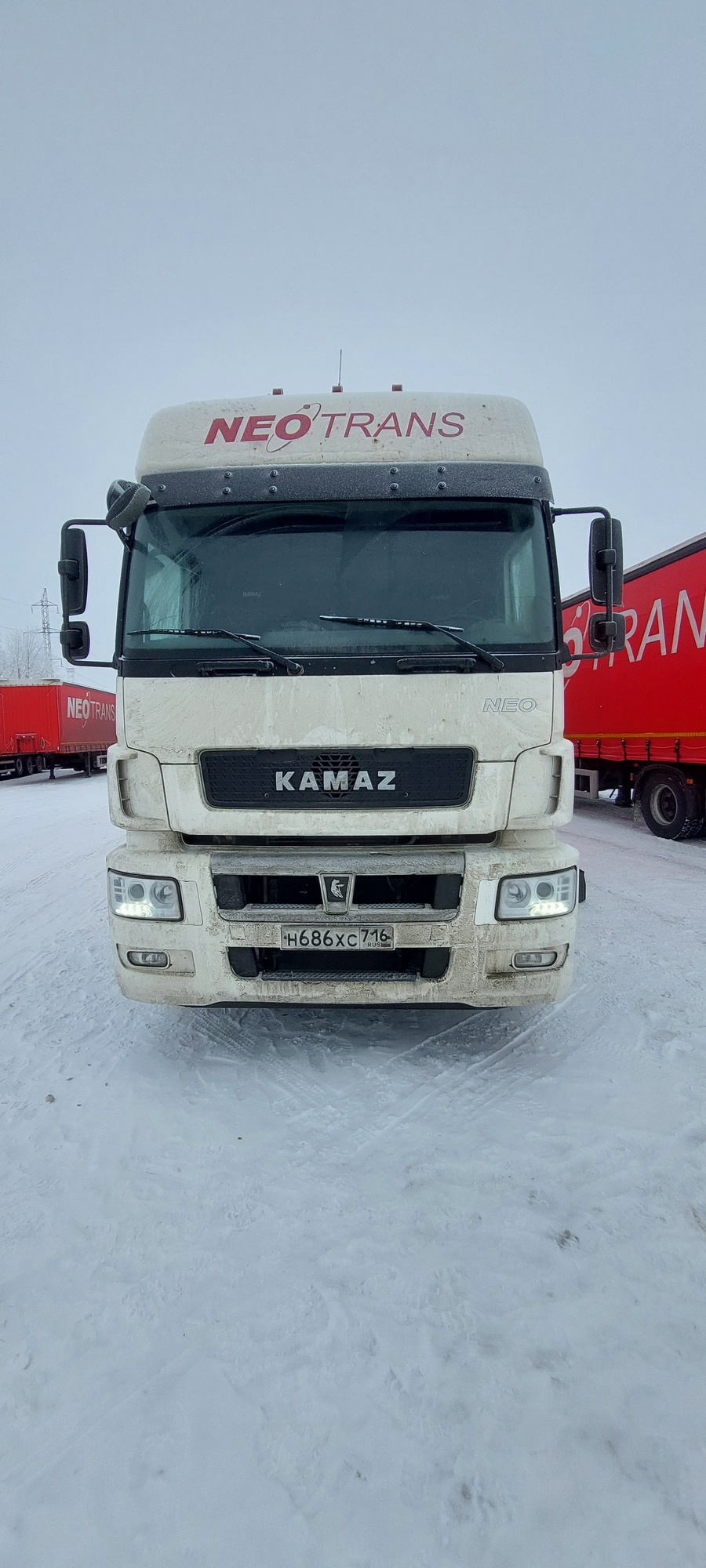 Седельный тягач КАМАЗ 5490-801-DC (газодизель) 2021 г.