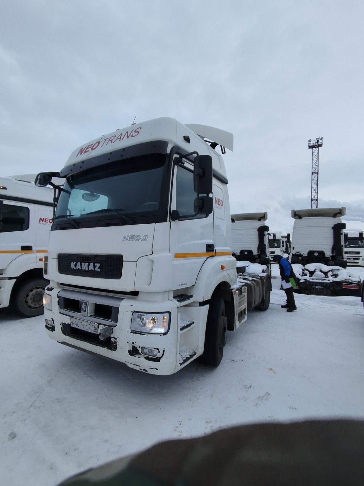 Седельный тягач КАМАЗ 5490-801-DC (газодизель) 2021 г. - фото 41