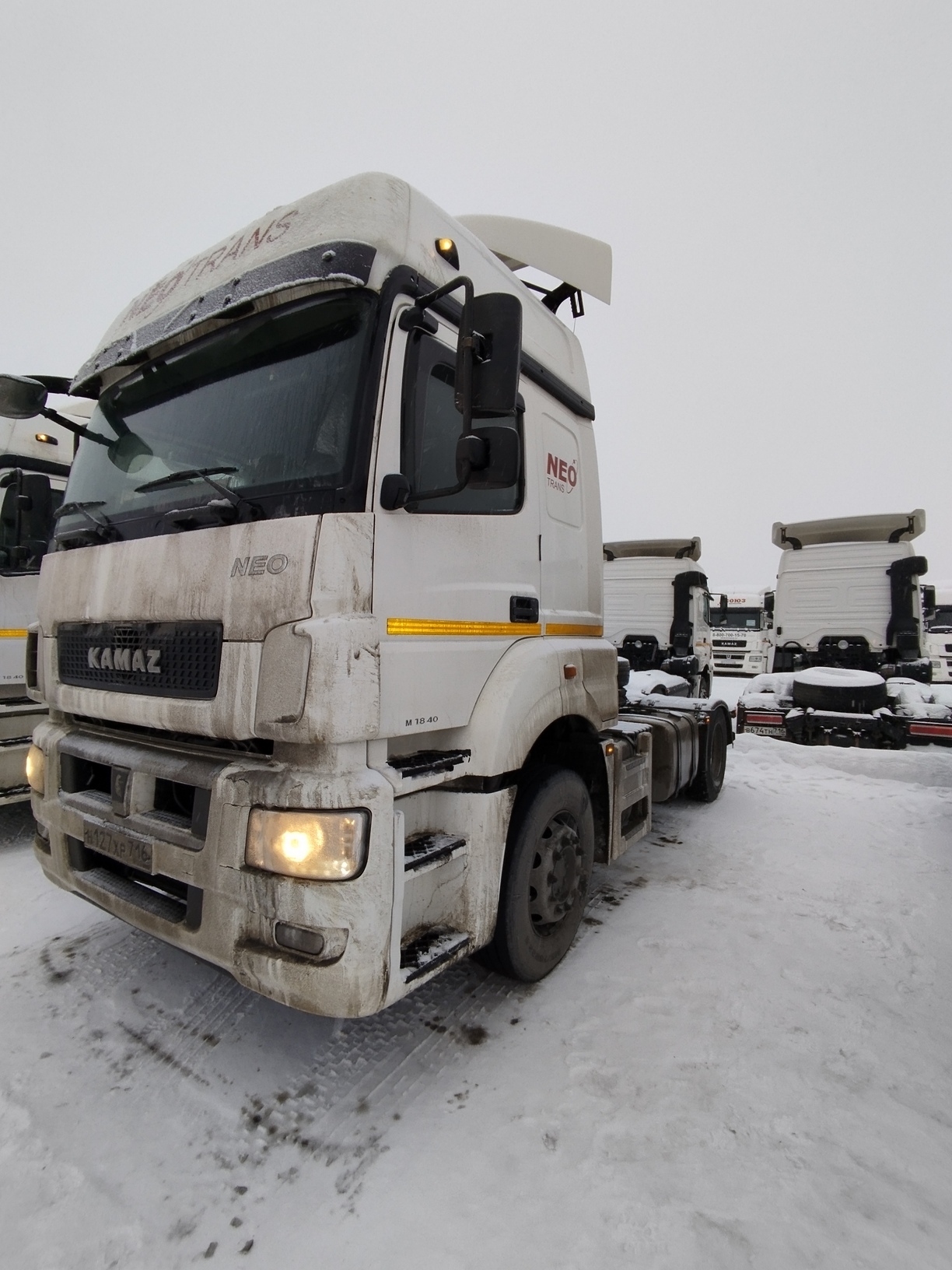 Седельный тягач КАМАЗ 5490-801-DC (газодизель) 2021 г. - фото 38