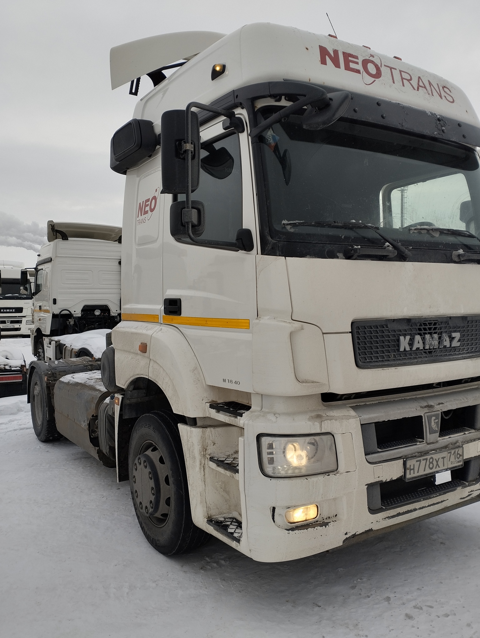 Седельный тягач КАМАЗ 5490-801-DC (газодизель) 2021 г. - фото 10