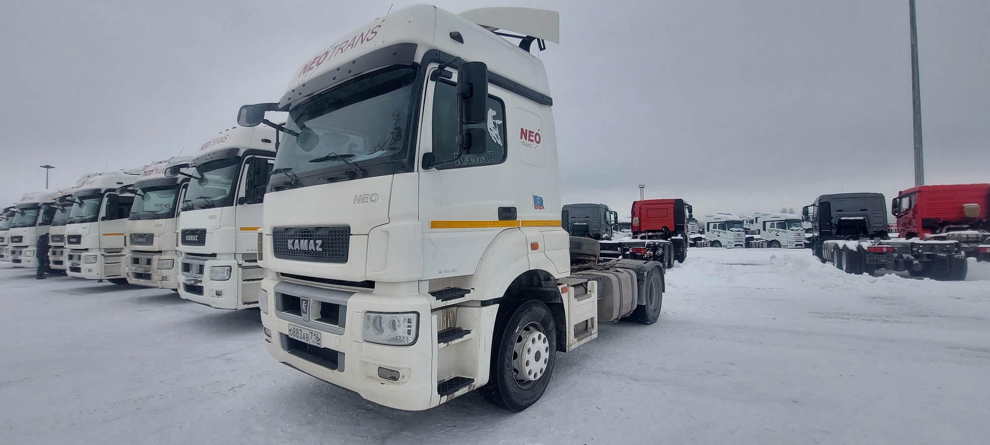 Седельный тягач КАМАЗ 5490-801-DC (газодизель) 2021 г. - фото 31