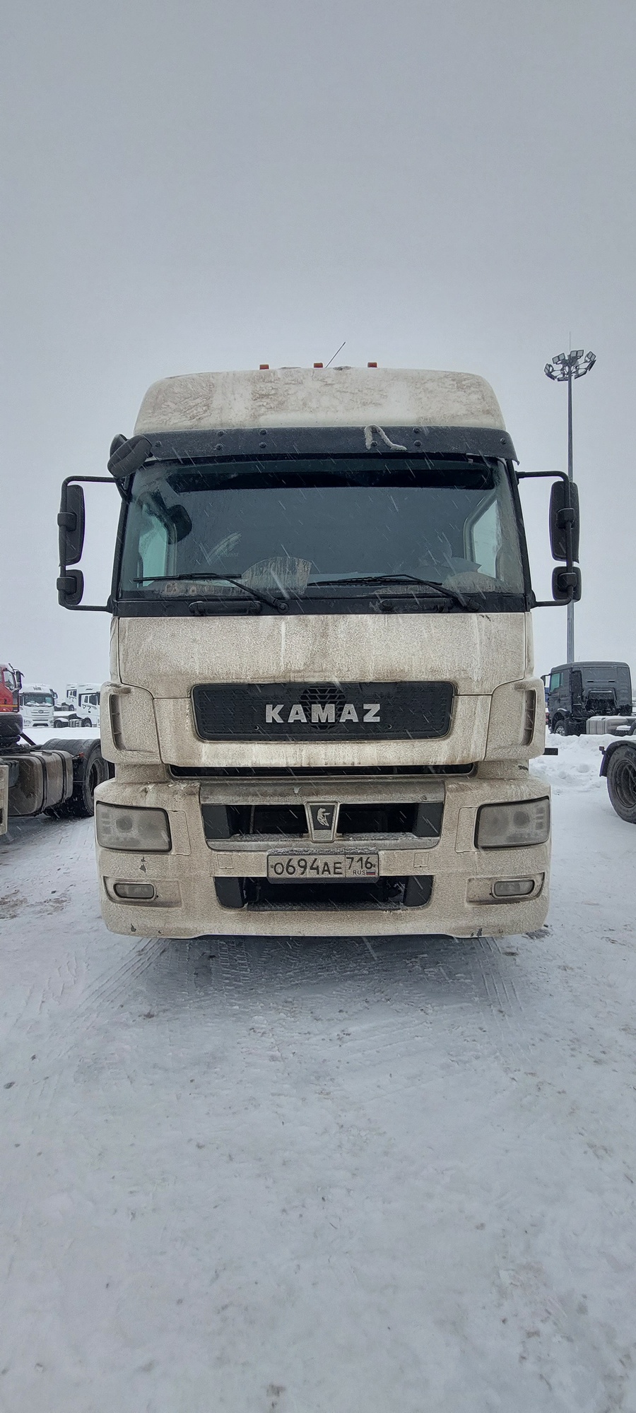 Седельный тягач КАМАЗ 5490-801-DC (газодизель) 2021 г.