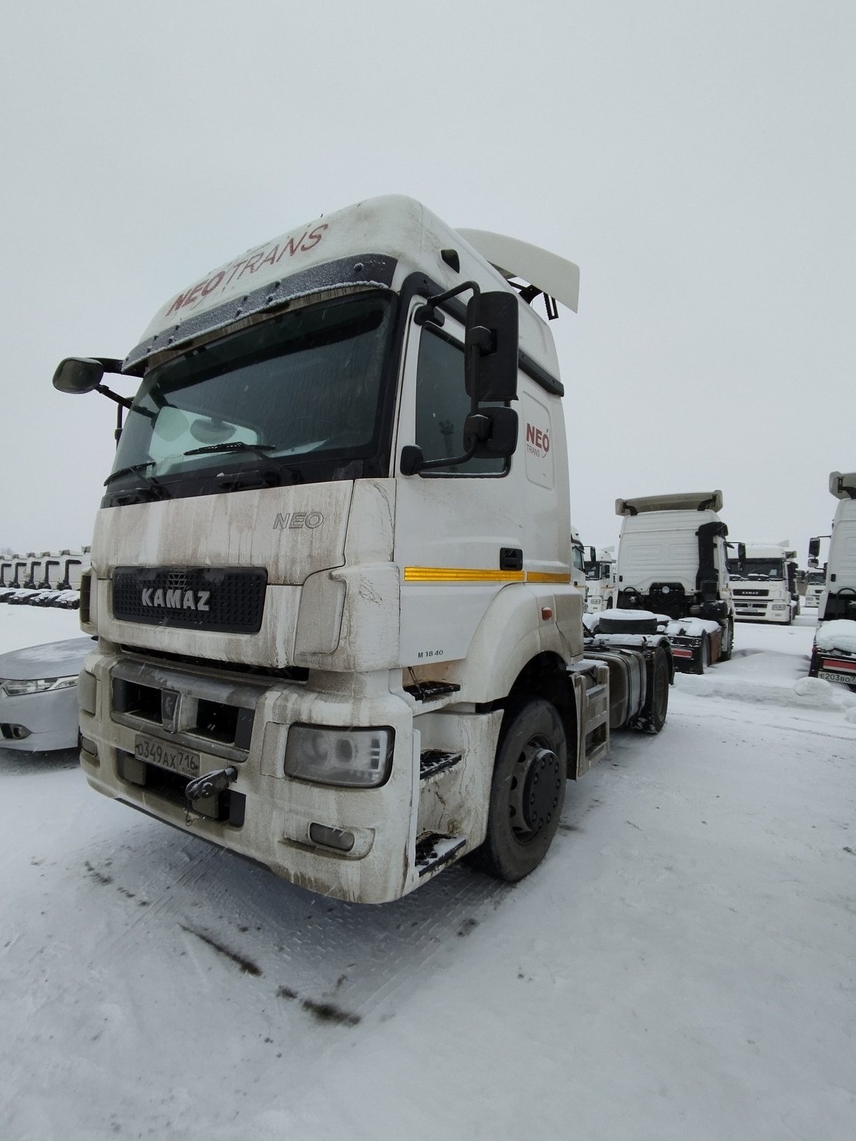 Седельный тягач КАМАЗ 5490-801-DC (газодизель) 2021 г. - фото 42