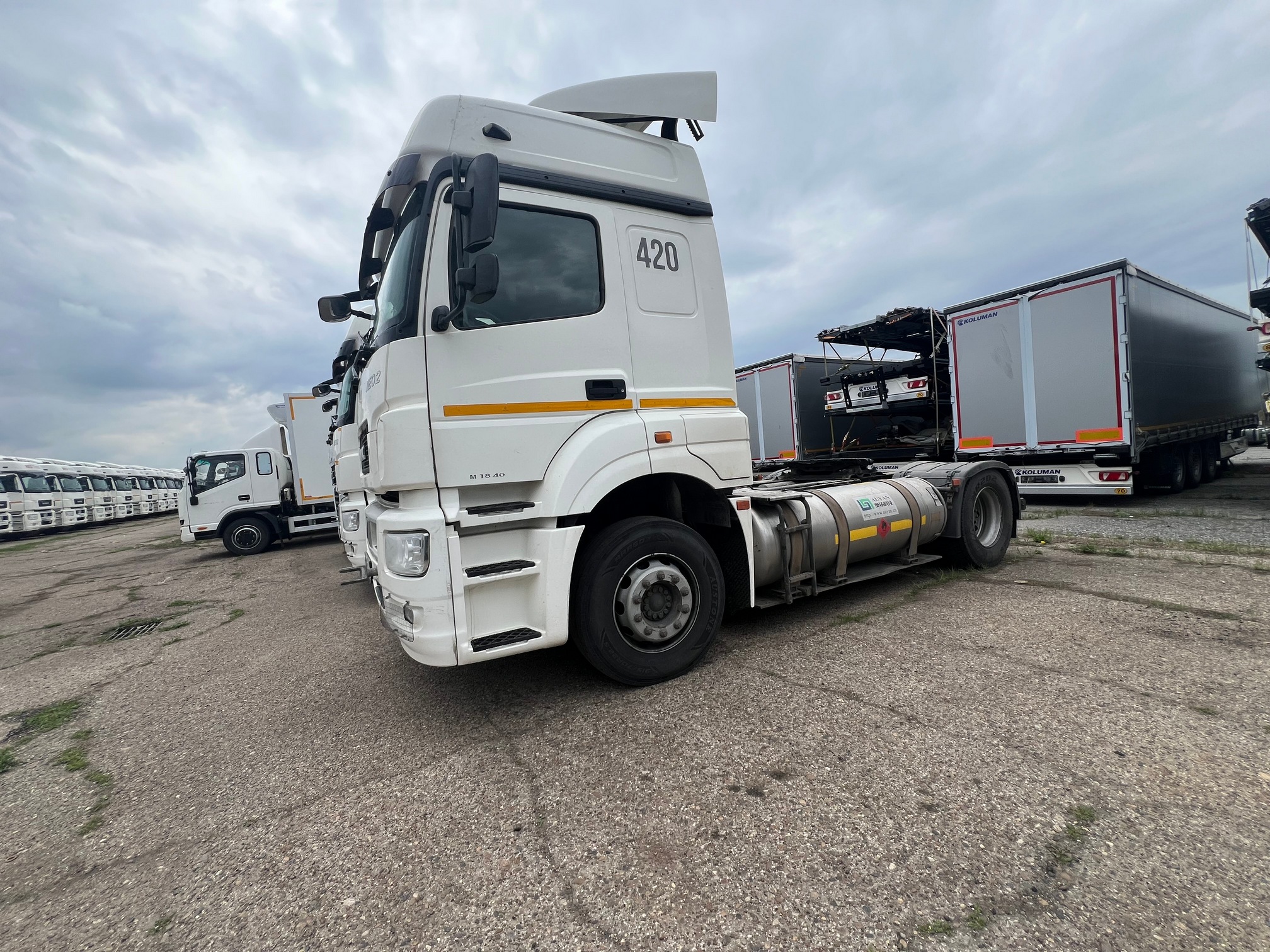 Седельный тягач КАМАЗ 5490-80802-90(5P) (СПГ) 2021 г. - фото 9