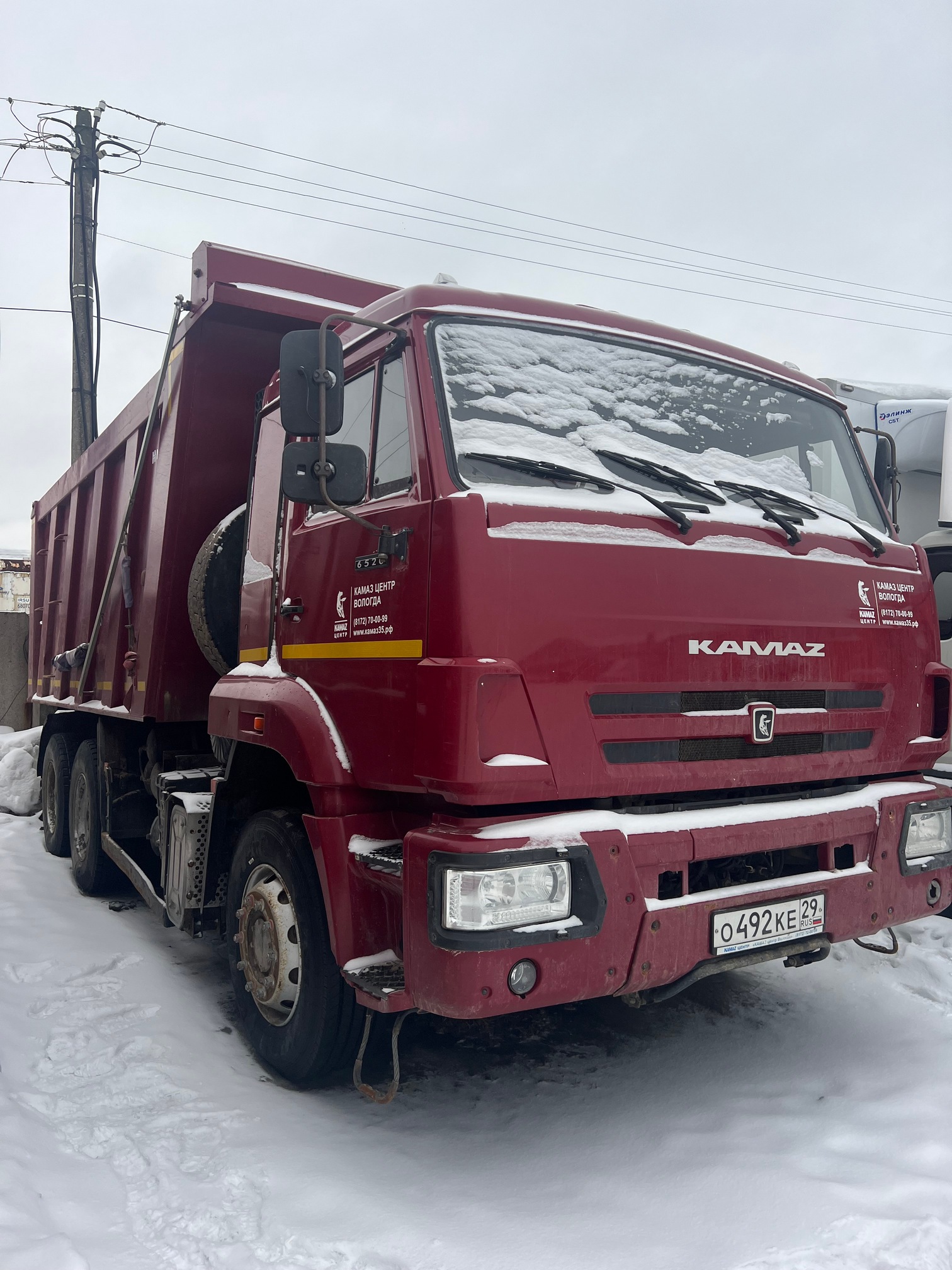 Самосвал КАМАЗ 6520-7080-49 2023 г. - фото 19