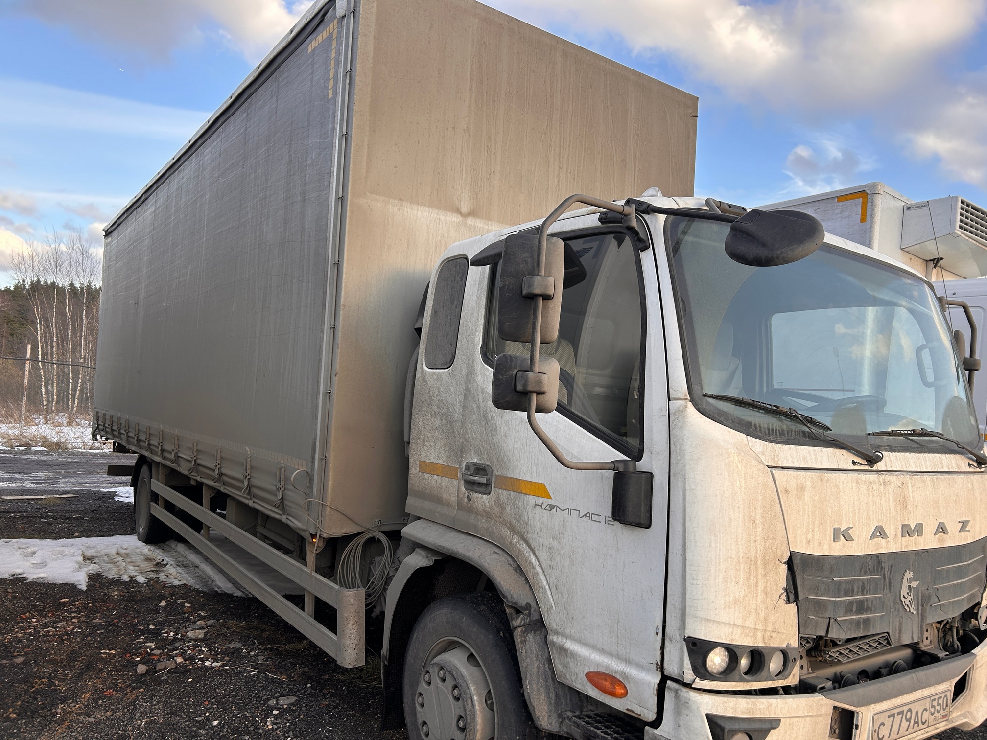 Компас 12 (шторно-борт. РУСТРАК 4389A1 на ш.КАМАЗ 43082) 2024 г. - фото 8