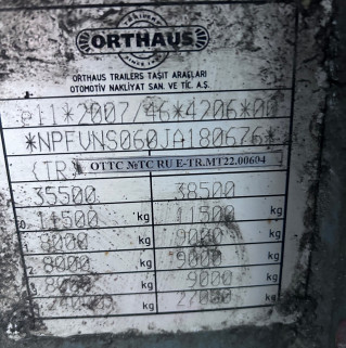 Полуприцеп ORTHAUS VNS060 (шторно-бортовой)