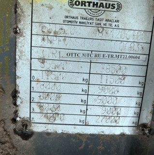 Полуприцеп ORTHAUS VNS060 (шторно-бортовой)