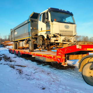 Автомастер 6589* на шасси FAW CA 3310 8x4 Самосвал