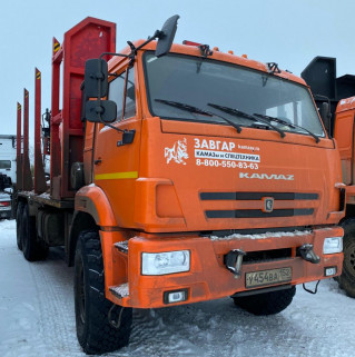 КамАЗ 43118 6x6 Сортиментовоз с КМУ