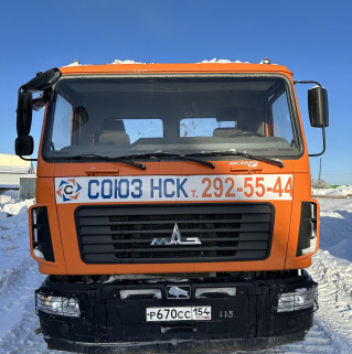 ПК Коммунальные машины ПБ-7028* на шасси МАЗ 5550 4x2 Бункеровоз