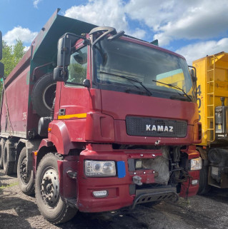 Бецема БЦМ-291 на шасси КамАЗ 65801 8x4 Самосвал