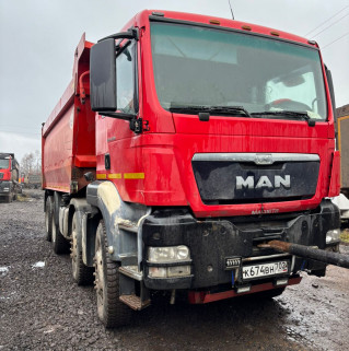 Бецема БЦМ-59 на шасси MAN TGS 8x4 Самосвал