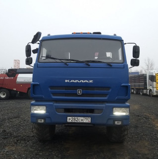 КамАЗ 43118 6x6 Бортовой с КМУ
